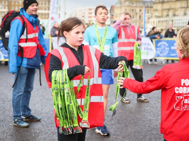 Scenes from the 2024 Brighton Half Marathon