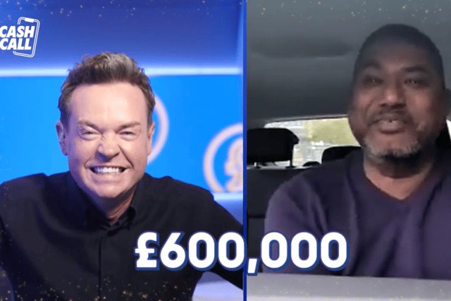 A Crawley man was left stunned after TV presenter Stephen Mulhern called to tell him he had won £600,000. Photo: Global Cash Call