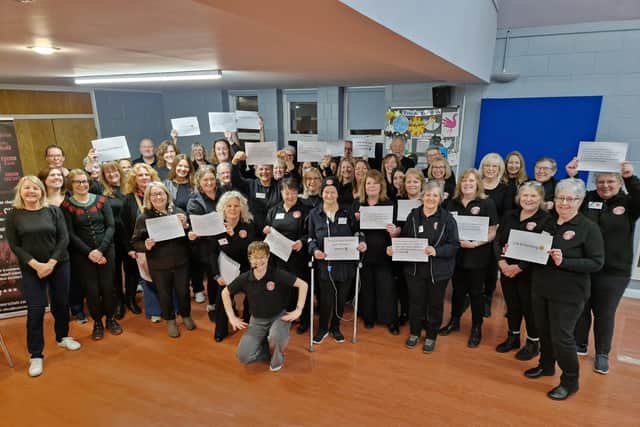 The Buskerteers Choir in Worthing meets every Wednesday