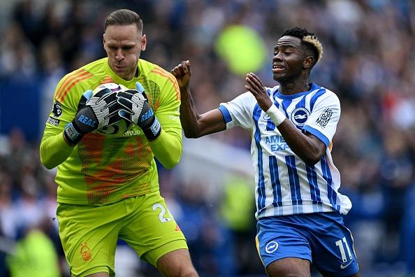 A very close call here but Adingra could get the nod ahead of Yankuba Minteh once again.