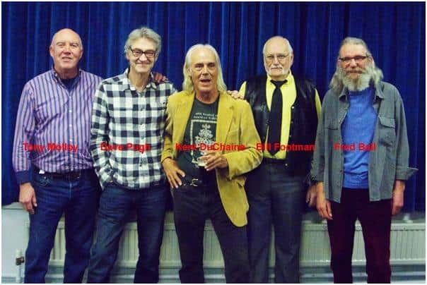 The founders of Crawley Blues Club