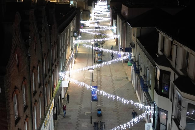 CHRISTMAS LIGHTS 2023:Worthing is getting geared up for Christmas with stunning festive displays appearing in the town
