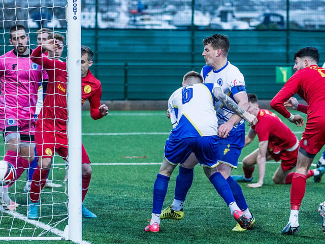 Newhaven take on Haywards Heath Town in the SCFL premier division
