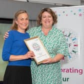 Dr Sarah Bailey, Consultant Anesthetist at QVH, won the Outstanding Patient Experience Award in 2022 (presented by Liz Blackburn, Deputy Chief Nurse). But who is your QVH hero this year?