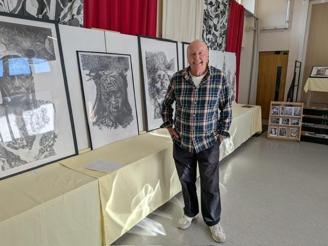 Artwave venue 126, Artist: Tony Harper: Exhibition of Drawings showing at Eastgate Baptist Church, Lewes