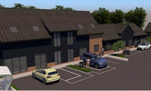 How the new business units might look if Horsham District Council grants planning permission