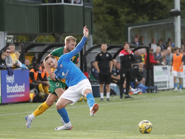 Action from Horsham's entertaining Isthmian Premier stalemate with Billericay Town