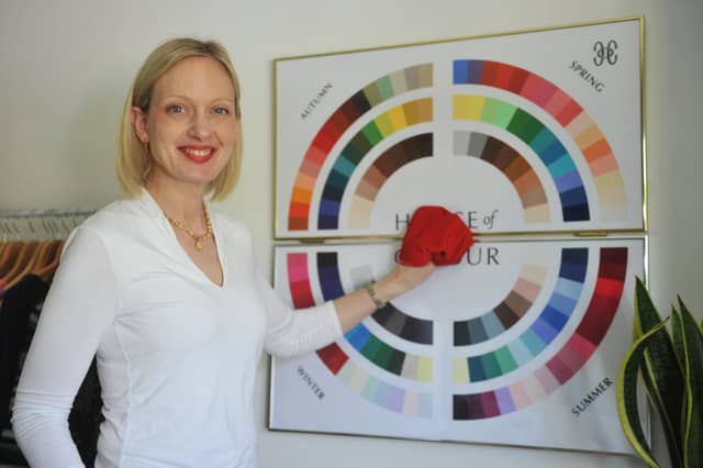 Michaela Sargeant, colour and image consultant with House of Colour