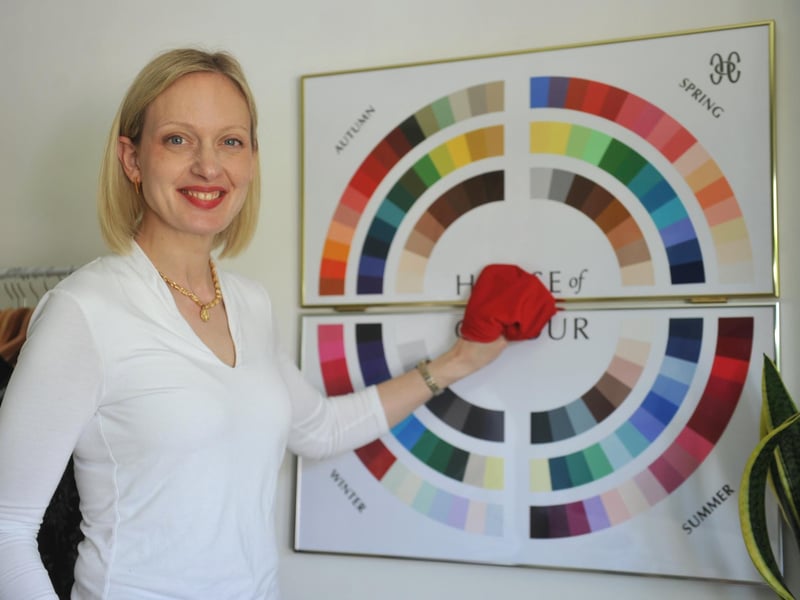 Michaela Sargeant, colour and image consultant with House of Colour