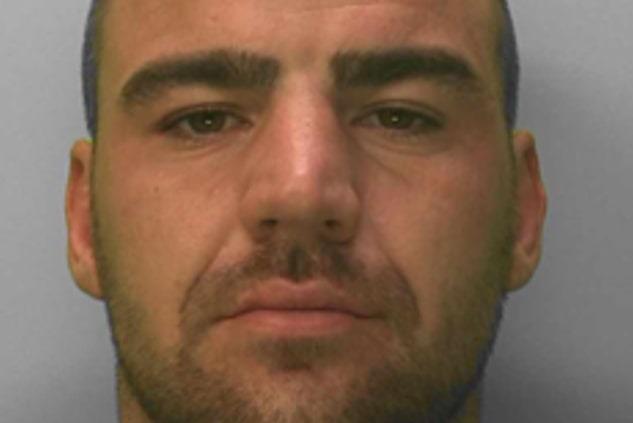 Four men convicted of operating a county drugs line in East Sussex have been given prison sentences. Proactive police work from Brighton and Hove’s Community Investigation Team found two men – Reggie Gwyer, 22, of Harleston Road in Portsmouth, and Daniel Ghasemi, 37, of North Road in Brighton – dealing drugs to the street community Manchester Street on September 7, 2022. The pair’s hotel room was searched and two more men – Shaun Harper, 30, of Braintree Road in Portsmouth (pictured), and Steven Tunbridge, 29, of Estella Road in Portsmouth – were found inside, Sussex Police confirmed. Police said Harper tried to escape through a window and Tunbridge was hiding in the bathroom, but both were arrested. Inside the hotel room were more than 500 wraps of Class A drugs, cash and multiple mobile phones – one of which was found in the toilet in an apparent attempt to destroy it, Sussex Police added. All four were arrested and subsequently charged with being concerned in the supply of crack cocaine and heroin, Sussex Police confirmed. At Lewes Crown Court on June 23, Harper was jailed for five years.