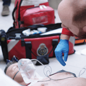 Latest figures reveal people in SECAmb’s region are more likely to survive an out-of-hospital cardiac arrest than the average for England. Picture courtesy of South East Coast Ambulance Service NHS Foundation Trust