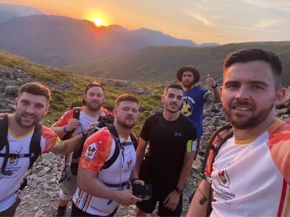 Three Peaks charity challenge
