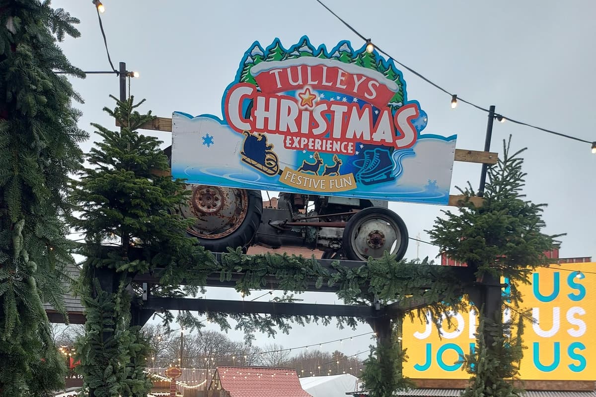 Tulley Ride Tulleys Christmas Experience: A review of the festive family event in ...