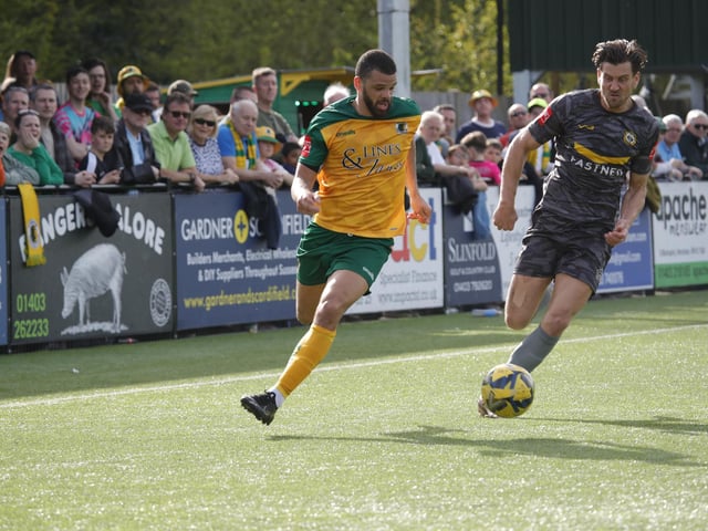 Images from Horsham FC's win at home to Cray Wanderers