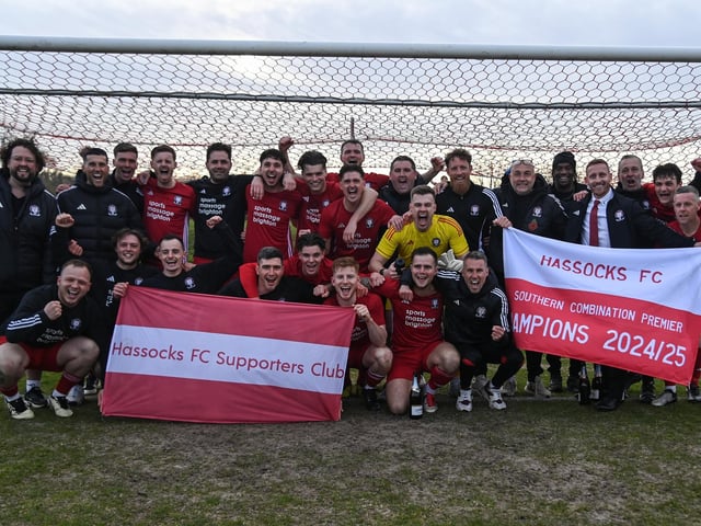 Hassocks beat Crowborough to win the SCFL premier title