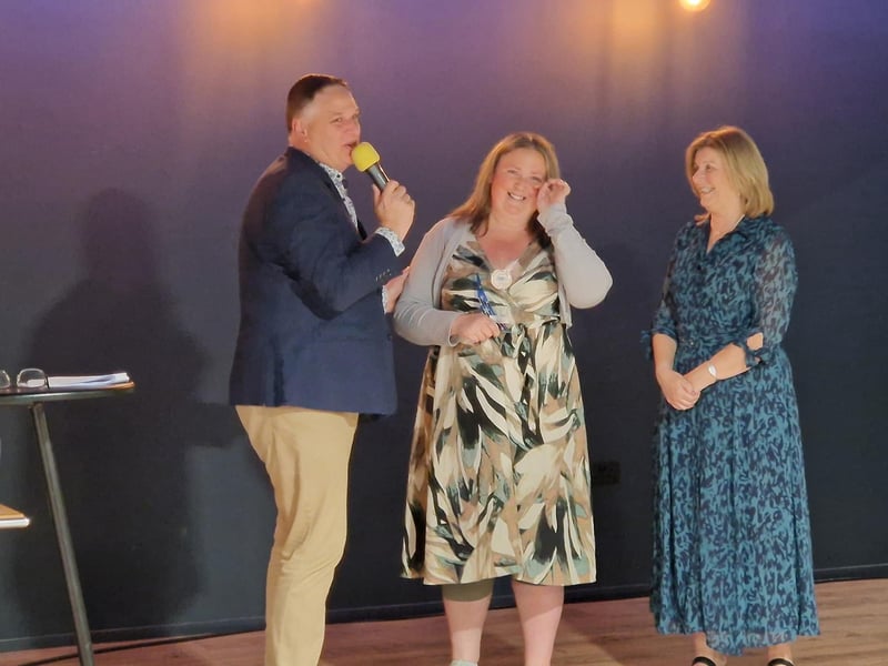 Volunteer of the Year winner Lisa Phillips