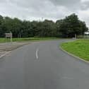 The A259 near East Preston is partially blocked. Photo: Google Street View