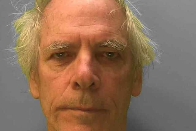 Stephen Payne, 69, of no fixed address, was sentenced at Lewes Crown Court on Wednesday (31 January) having been found guilty of 13 sexual offences. Picture: Sussex Express
