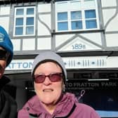 Tim and Karen Purkis are walking from Fratton Park to the Amex Stadium to raise vital funds for Worthing hospice St Barnabas House