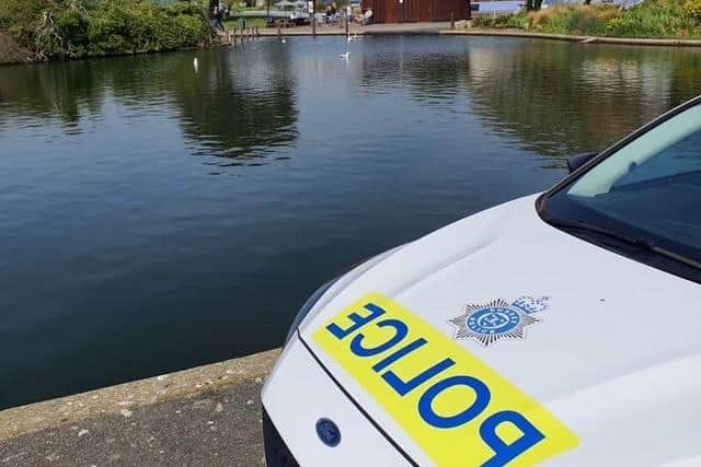 Police are patrolling Egerton Park following reports of youth attacking wildlife