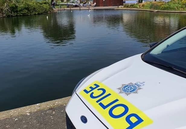 Police are patrolling Egerton Park following reports of youth attacking wildlife