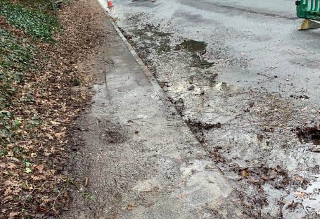 South East Water have issued an apology after taking more than a month to repair a burst water pipe in Lewes Road, Uckfield.
