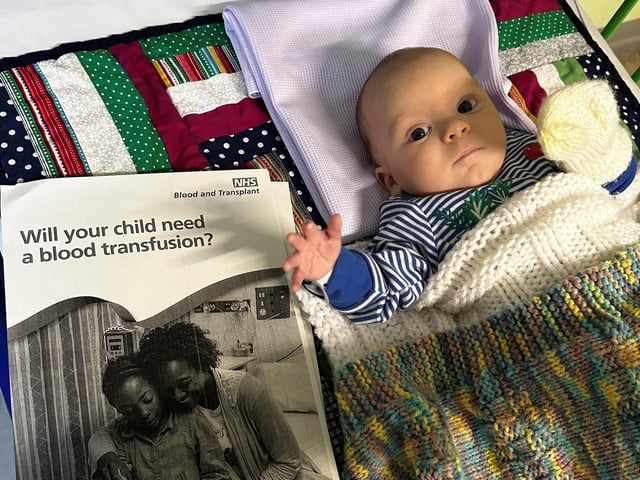 Woody Mayers. Picture: NHSBT/Mayers family