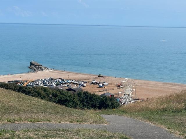 View from West Hill Cafe site