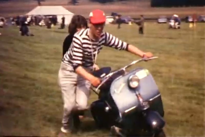 Iain Wilkins is asking for help identifying people in footage of the Mid Sussex Vespa Club in the 1960s