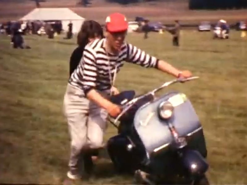 Iain Wilkins is asking for help identifying people in footage of the Mid Sussex Vespa Club in the 1960s