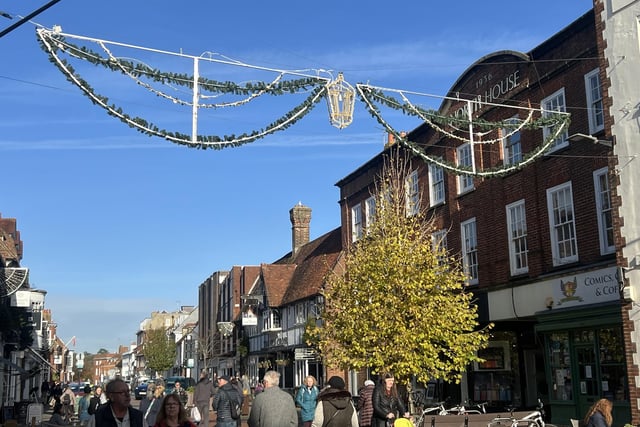 Wide angle shots of Chichester.
