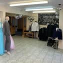 Prom dresses, suits and accessories are available free to teenage school leavers