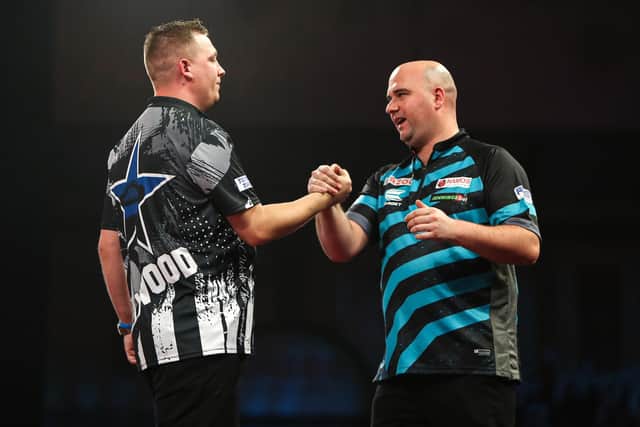 Rob Cross bowed out in the last 16 at Alexandra Palace | Picture: PDC - Kieran Cleeves