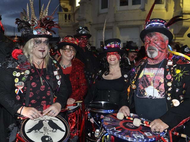 Eastbourne Bonfire Parade 2022 (Pic by Jon Rigby)