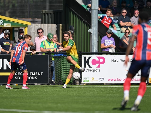 Horsham FC earned a well-deserved point against National League South leaders Dagenham & Redbridge at the Fusion Aviation Community Stadium on Saturday