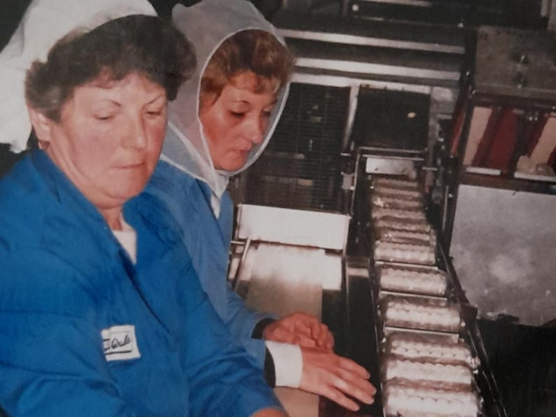 Staff at the factory