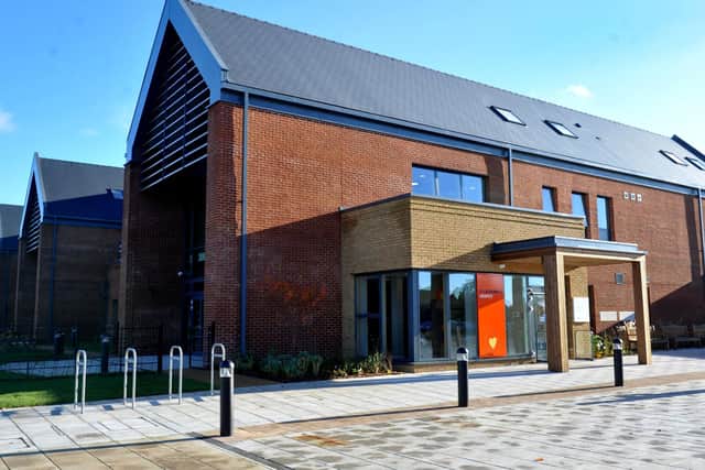 St Catherine’s Hospice new £19.5 million building at Pease Pottage. SR23112301 Photo S Robards/Nationalworld
