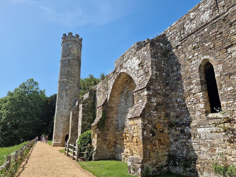 My family visited the real life location of the Battle of Hastings