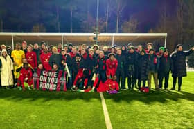 The Lewes FC party in Oslo | Picture courtesy of Lewes FC