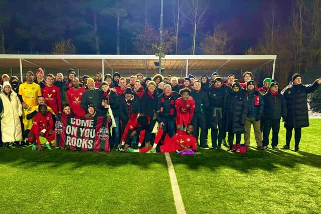 The Lewes FC party in Oslo | Picture courtesy of Lewes FC