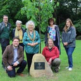 New plaque revealed for Horsham Park's Green Canopy tree