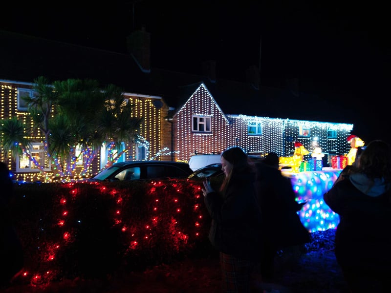 Westfield Christmas Lights 2023. Photo by Frank Copper.