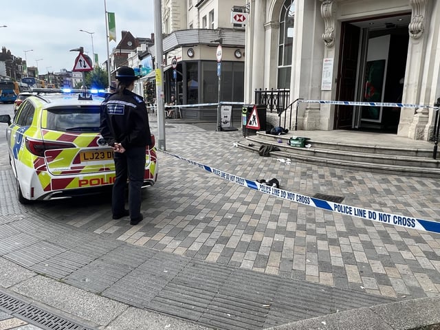 Man hospitalised with ‘serious injuries’ following knife incident in Eastbourne town centre