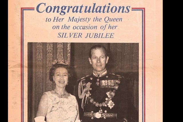 The Silver Jubilee pullout published by the County Times in 1977