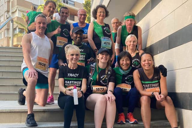 Hastings Runners ib Benidorm | Picture suppled by club