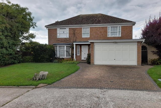 This four-bedroom detached house in Holly Drive, Littlehampton, is available with no chain, priced at £540,000 through Redwood & Sons estate agents