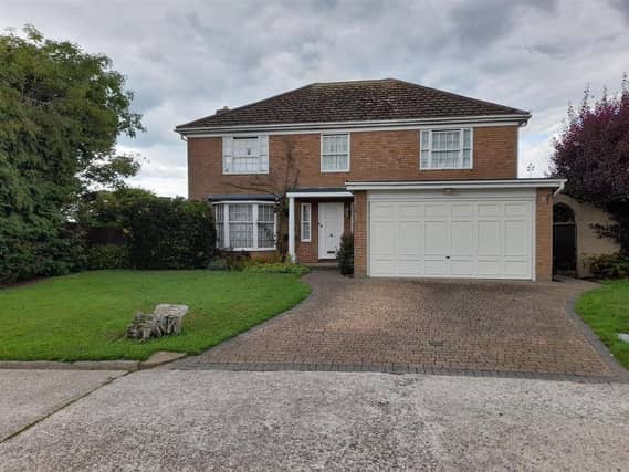 This four-bedroom detached house in Holly Drive, Littlehampton, is available with no chain, priced at £540,000 through Redwood & Sons estate agents