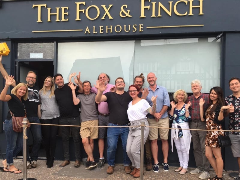 The Fox & Finch will be pouring Staggeringly Good