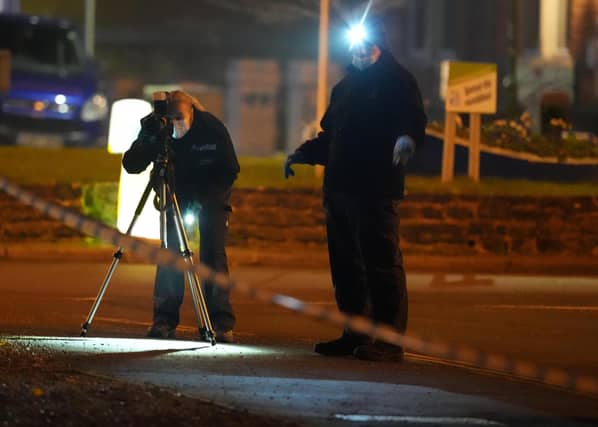 Police and SOCO (Scenes of Crime) officers have been pictured in Littlehampton after reports of a serious incident