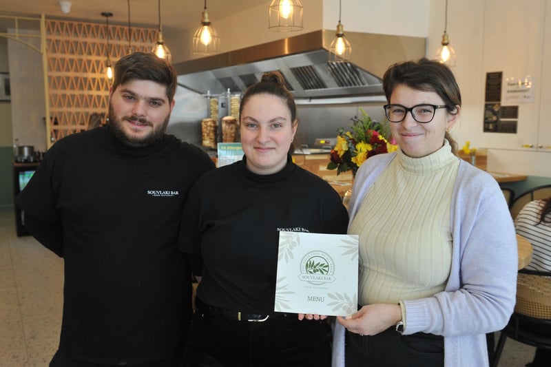 A new Greek restaurant called Souvlaki Bar has opened in Worthing